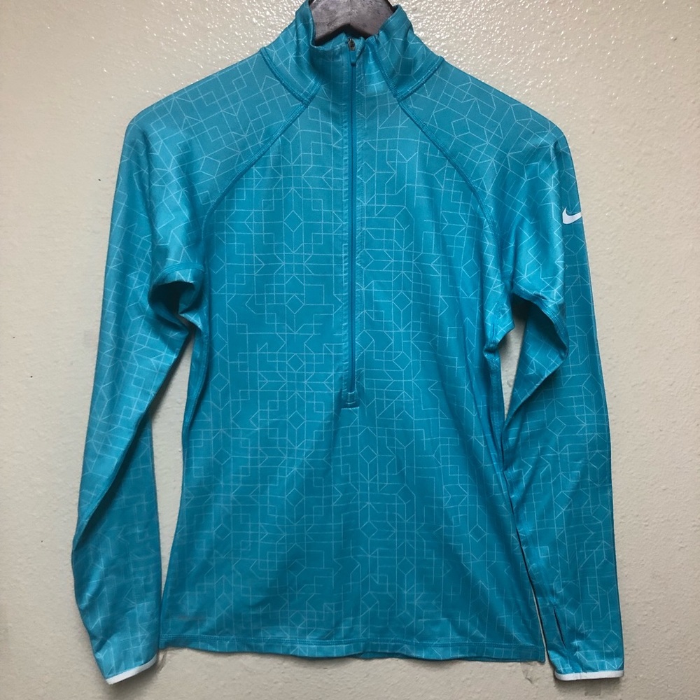 Nike Medium Pro 1/4 Zipper Pullover Shirt Top M.